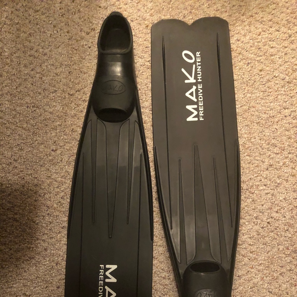 Mako freedive long fins